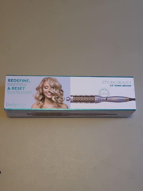 Other - NIB - Bellezza Styling Beauty 1.5" Ionic Curling Brush.